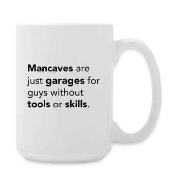 Mancaves - Large Mug 440 ml - white - Right
