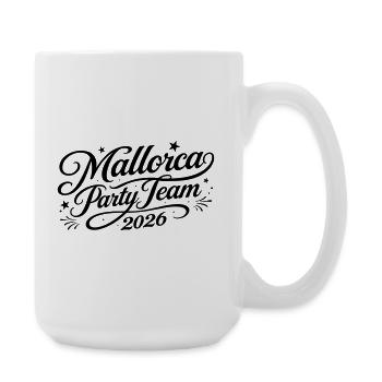 Équipe de la fête de Majorque 2026 - Grande tasse 440 ml - blanc - Droite