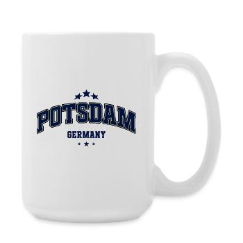Potsdam Germany Emblem - Large Mug 440 ml - white - Right