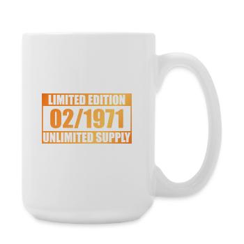 55th Anniversary Limited Edition - ꝏ Supply 02/1971 - Large Mug 440 ml - white - Right