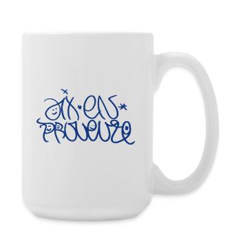 Aix-en-Provence T-Shirt in Creative - Large Mug 440 ml - white - Right