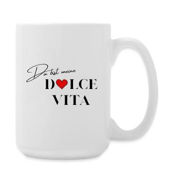 Saying Love - Large Mug 440 ml - white - Right