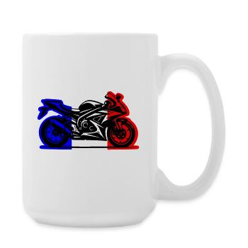 Motorcycle France 2026 - Large Mug 440 ml - white - Right