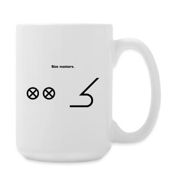 Bow Bow - Nautical Sailing Ships Captain - Large Mug 440 ml - white - Right