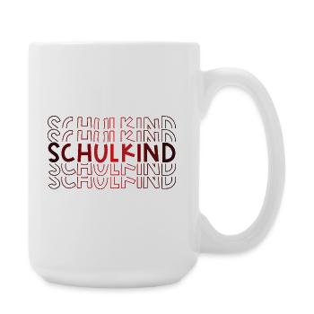 Schulkind Einschulung Schulanfang Erstklässler - Große Tasse 440 ml - Weiß - Rechts