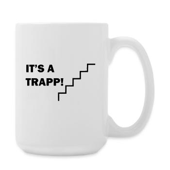 C'est un escalier - Grande tasse 440 ml - blanc - Droite