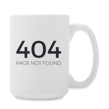 Error 404 - Large Mug 440 ml - white - Right