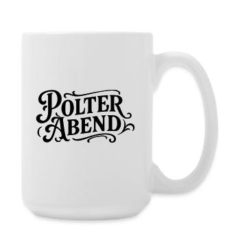 Polter Abend Bräutigam Party - Große Tasse 440 ml - Weiß - Rechts