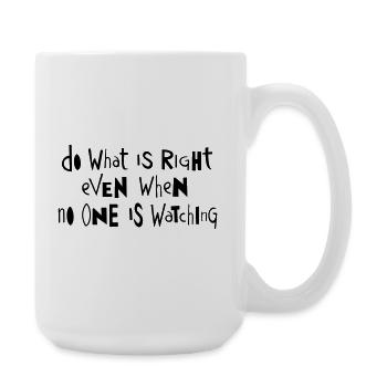 Do what ... by Cean - Large Mug 440 ml - white - Right