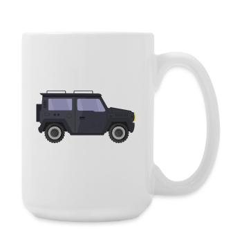 Jeep - Große Tasse 440 ml - Weiß - Rechts
