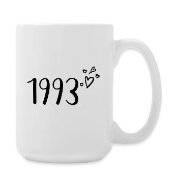 1993 - Grande tasse 440 ml - blanc - Droite