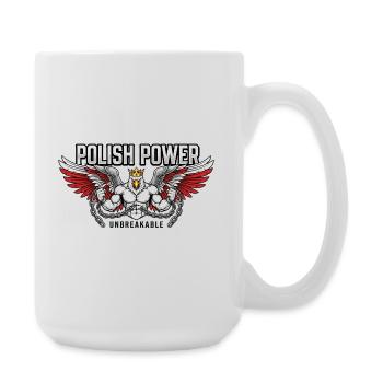Pouvoir polonais - Husaria Gym Beast - Grande tasse 440 ml - blanc - Droite