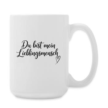 You are my favorite person – Loving design - Large Mug 440 ml - white - Right