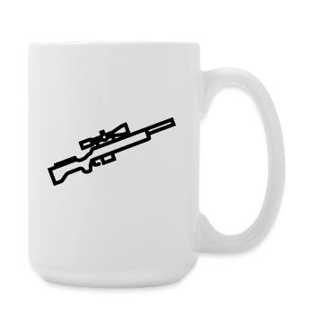 sniper - Large Mug 440 ml - white - Right