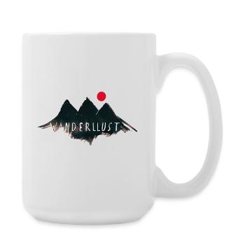 Urban Mountain - Nature Vibes by Free Art - Large Mug 440 ml - white - Right