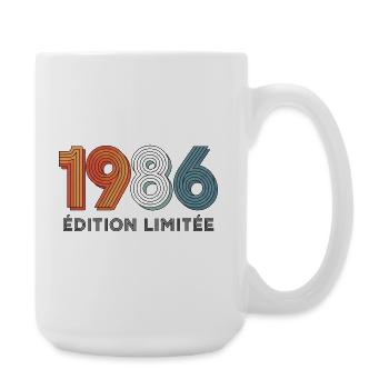 1986 Limited Edition zum 40-jährigen Jubiläum - Große Tasse 440 ml - Weiß - Rechts