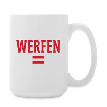 Werfen Austria Flag  - Large Mug 440 ml - white - Right