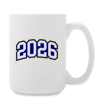 2026 Jahr - Große Tasse 440 ml - Weiß - Rechts