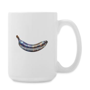 Disco Banana - Grande tasse 440 ml - blanc - Droite