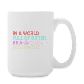 Citation de Sugarholic World - Grande tasse 440 ml - blanc - Droite