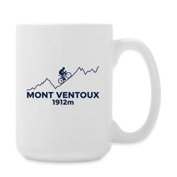 Mont Ventoux Elevation Profile Tee - Large Mug 440 ml - white - Right