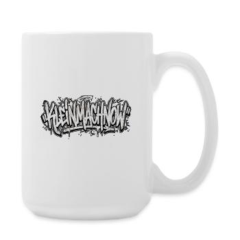 Kleinmachnow Berlin Graffiti Oldschool Hip Hop - Große Tasse 440 ml - Weiß - Rechts