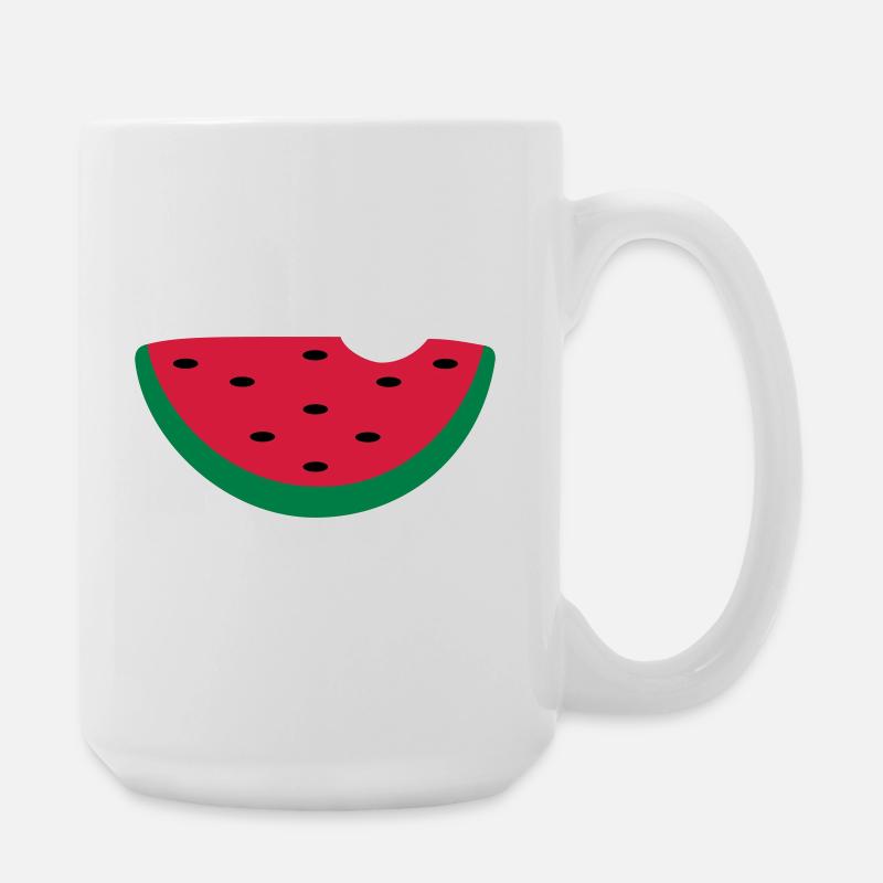 Melone - Große Tasse 440 ml - Weiß