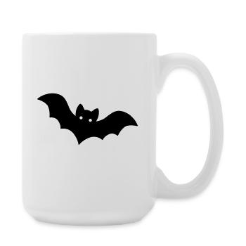 Chauve-souris - Grande tasse 440 ml - blanc - Droite