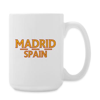 Madrid – Spain - Large Mug 440 ml - white - Right