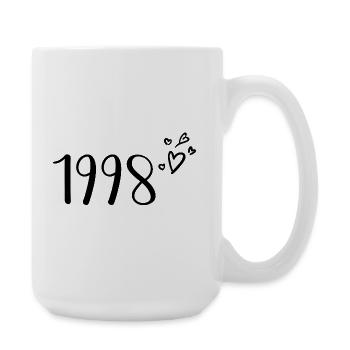 1998 - Grande tasse 440 ml - blanc - Droite