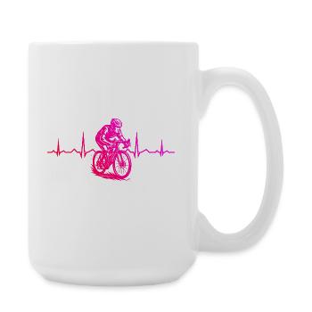 Simple Roadbike Idee für Rennrad - Große Tasse 440 ml - Weiß - Rechts