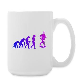 Running perfect for any race - Large Mug 440 ml - white - Right