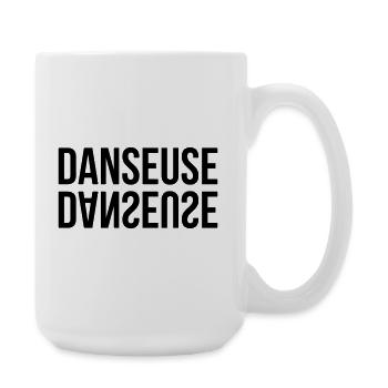 Danseuse - Danse - Grande tasse 440 ml - blanc - Droite