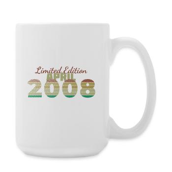 18th Birthday Limited Edition (SCR) 04/2008 - Large Mug 440 ml - white - Right