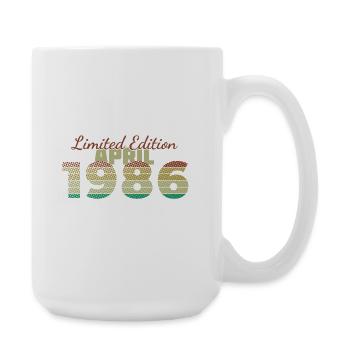 40th Birthday Limited Edition (SCR) 04/1986 - Large Mug 440 ml - white - Right