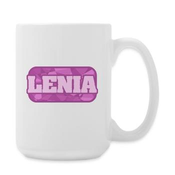 Cadeau pour Lenia - Grande tasse 440 ml - blanc - Droite