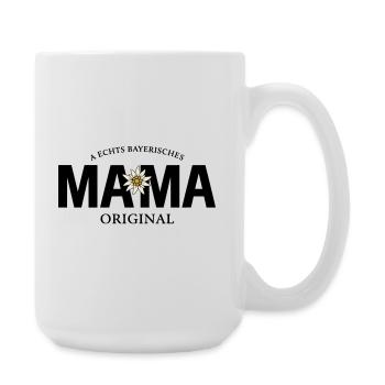 Bayerisches Original - Mama - Große Tasse 440 ml - Weiß - Rechts