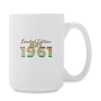 65th Birthday Limited Edition (SCR) 05/1961 - Large Mug 440 ml - white - Right