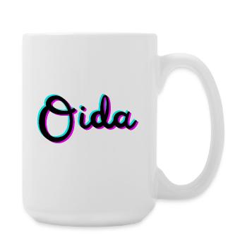 oida - Große Tasse 440 ml - Weiß - Rechts