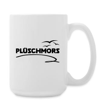 Plueschmors Chemise de mer basse allemande - Grande tasse 440 ml - blanc - Droite