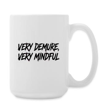 Très réservé, très attentif. - Grande tasse 440 ml - blanc - Droite