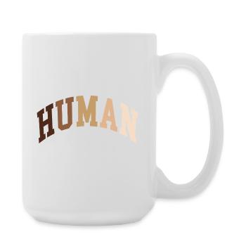 Humain Humain Africain - Grande tasse 440 ml - blanc - Droite