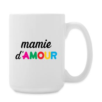 Mamie d'Amour - Grande tasse 440 ml - blanc - Droite