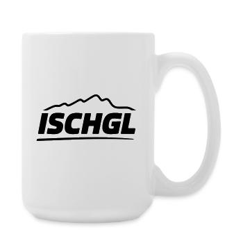 Ischgl - Souvenir Design - Große Tasse 440 ml - Weiß - Rechts