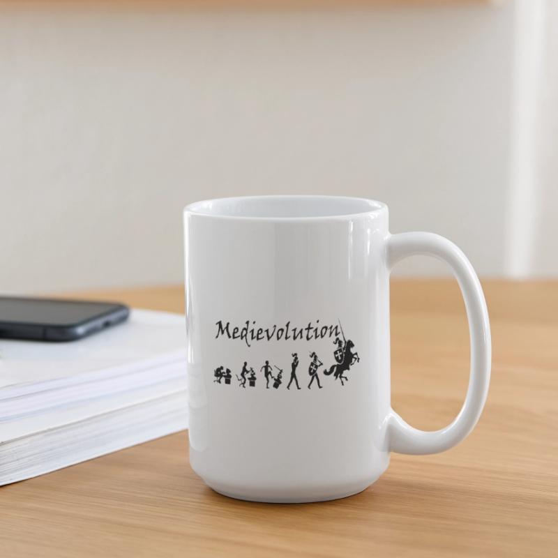 Medievolution – Medieval Evolution Large Mug 440 ml