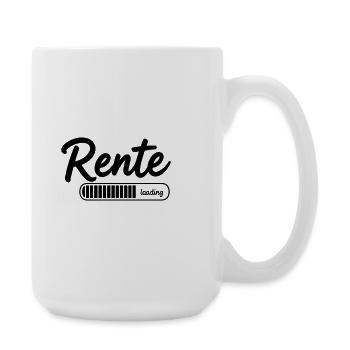 Rente 2026 loading Endlich Ruhestand - Große Tasse 440 ml - Weiß - Rechts