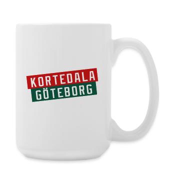 Kortedala Göteborg Colour Block - Large Mug 440 ml - white - Right