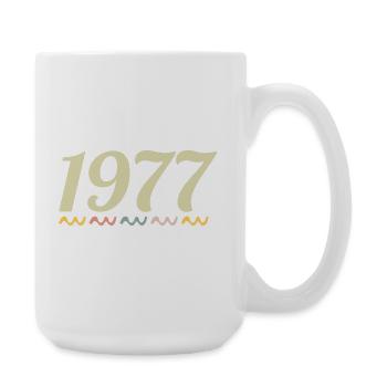 1977 - Große Tasse 440 ml - Weiß - Rechts