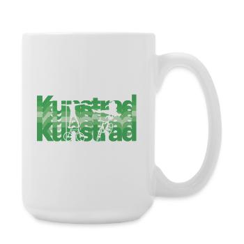 Artistic cycling, artistic cycling, indoor cycling - Large Mug 440 ml - white - Right
