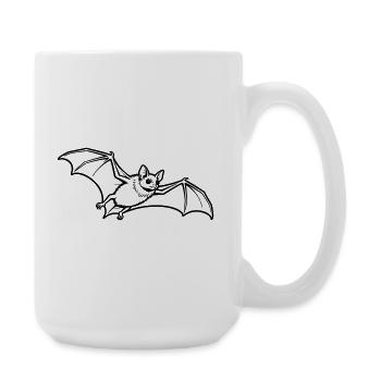 bat - Large Mug 440 ml - white - Right